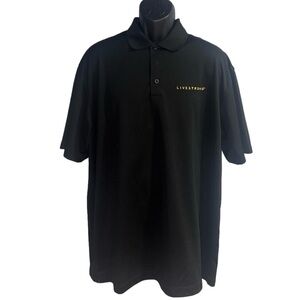 Nike- Black collared shirt
